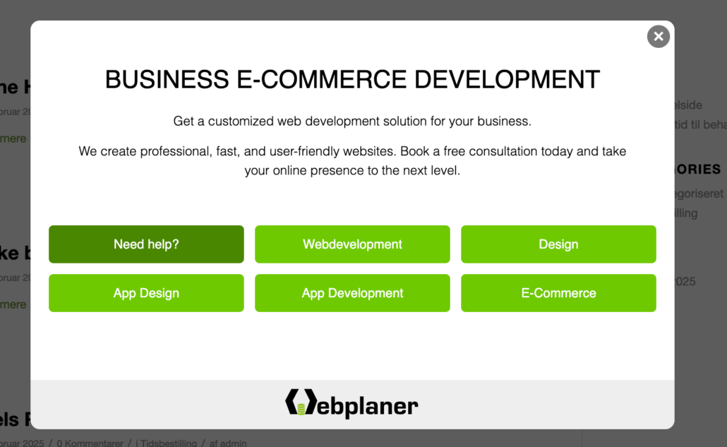 Magnific Popup i Enfold