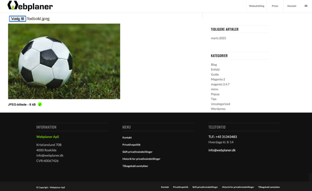 Uppy billedupload i Magento 2.4.7 - trin-for-trin guide